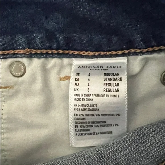 American Eagle Outfitters Denim Mini Size 4 - Picture 13 of 16